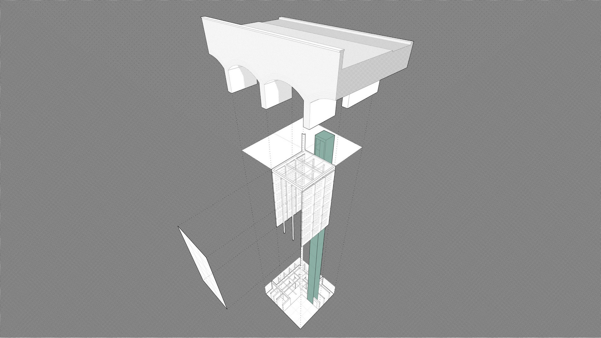 Spatial Composition Three -The Lift