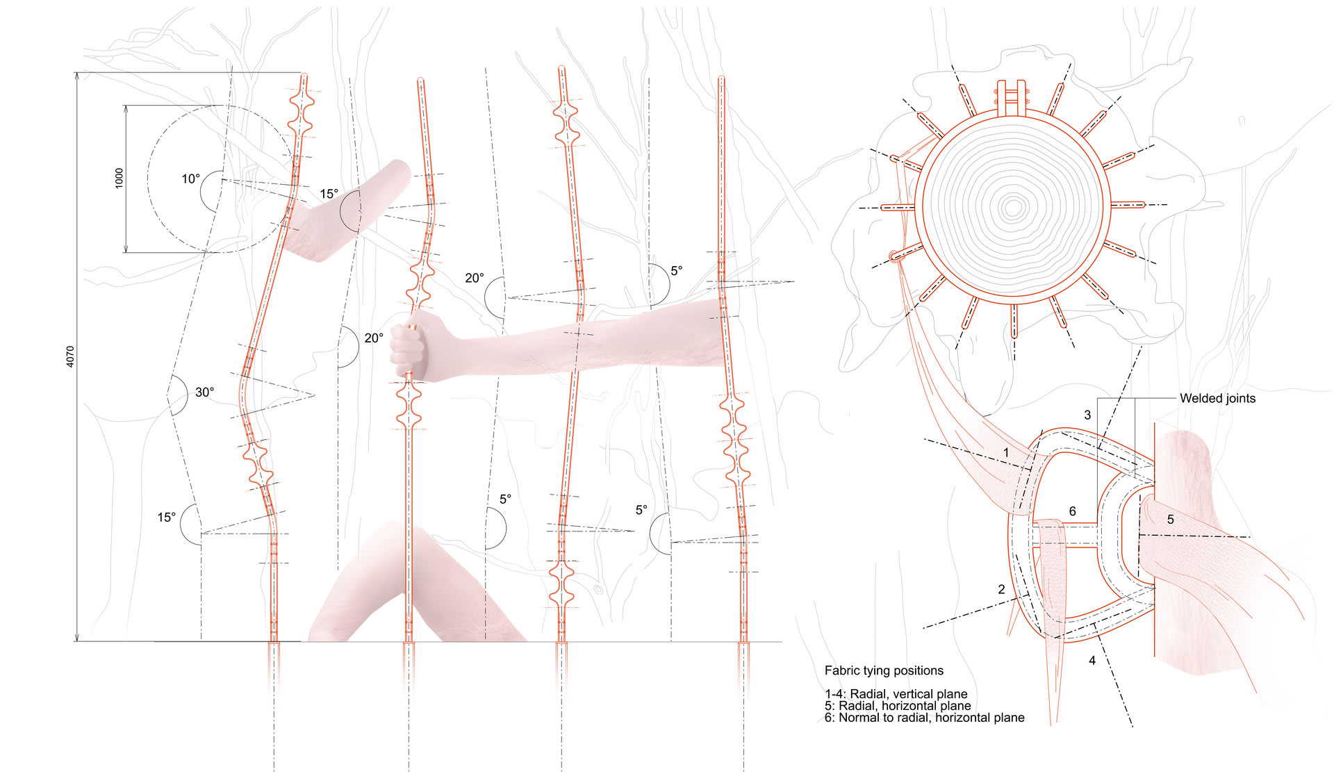 Detail sequence and set-out