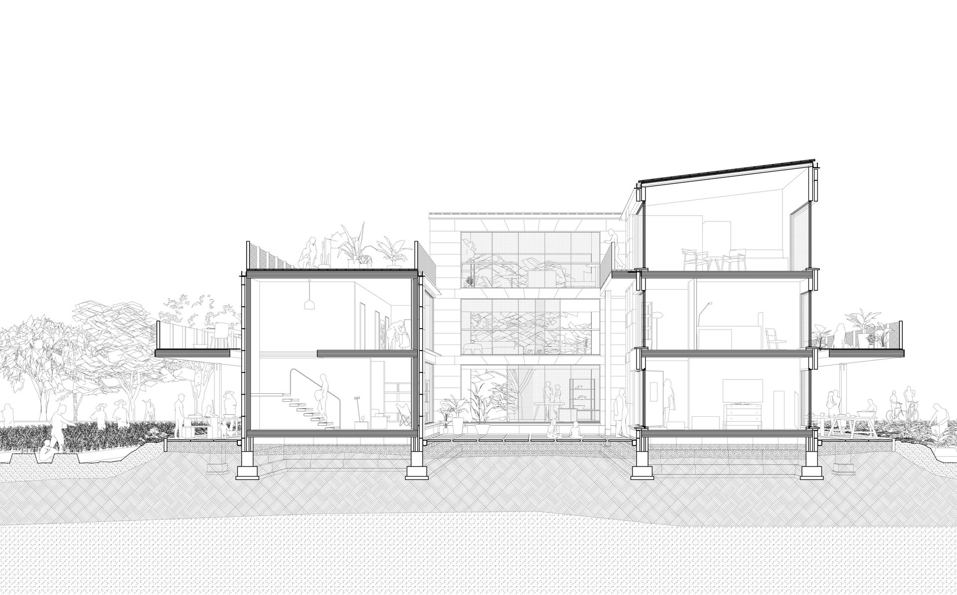 Construction methodology and the conjunction of landscape, structures and occupations  