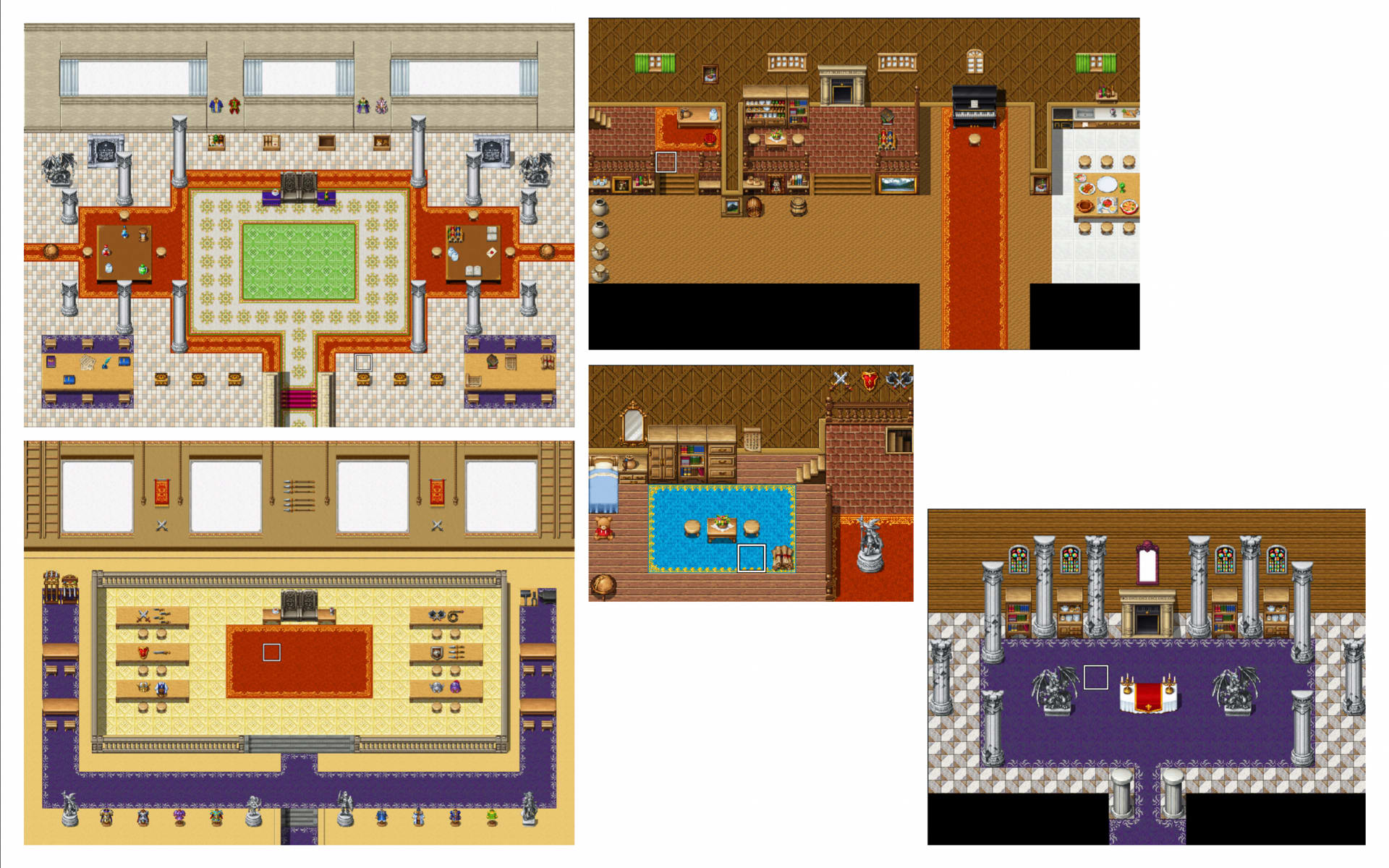 Maps of the videogame