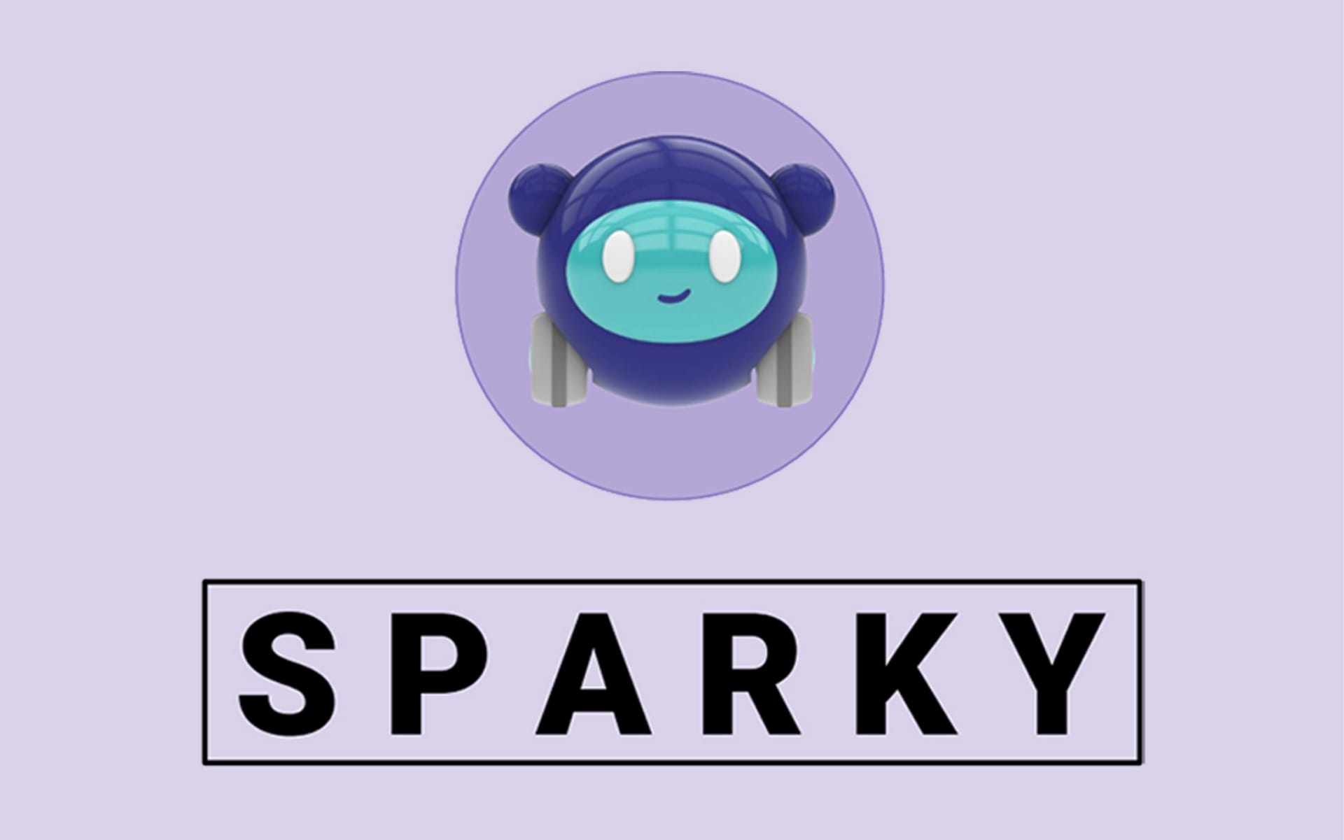 Image showing the design of Sparky the AI Companion