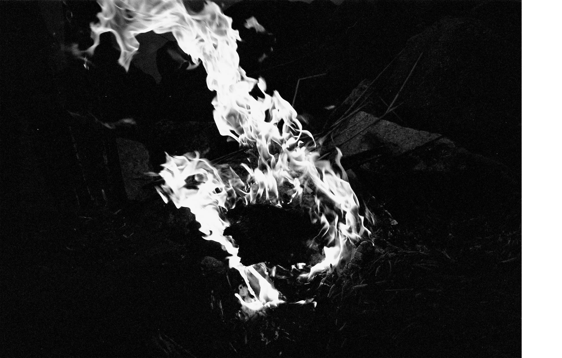 Summer 2021, I decided to burn my photograph negatives and one important project of mine collected over the years. This projected was henceforth followed by a piece of writing called farewell and resu