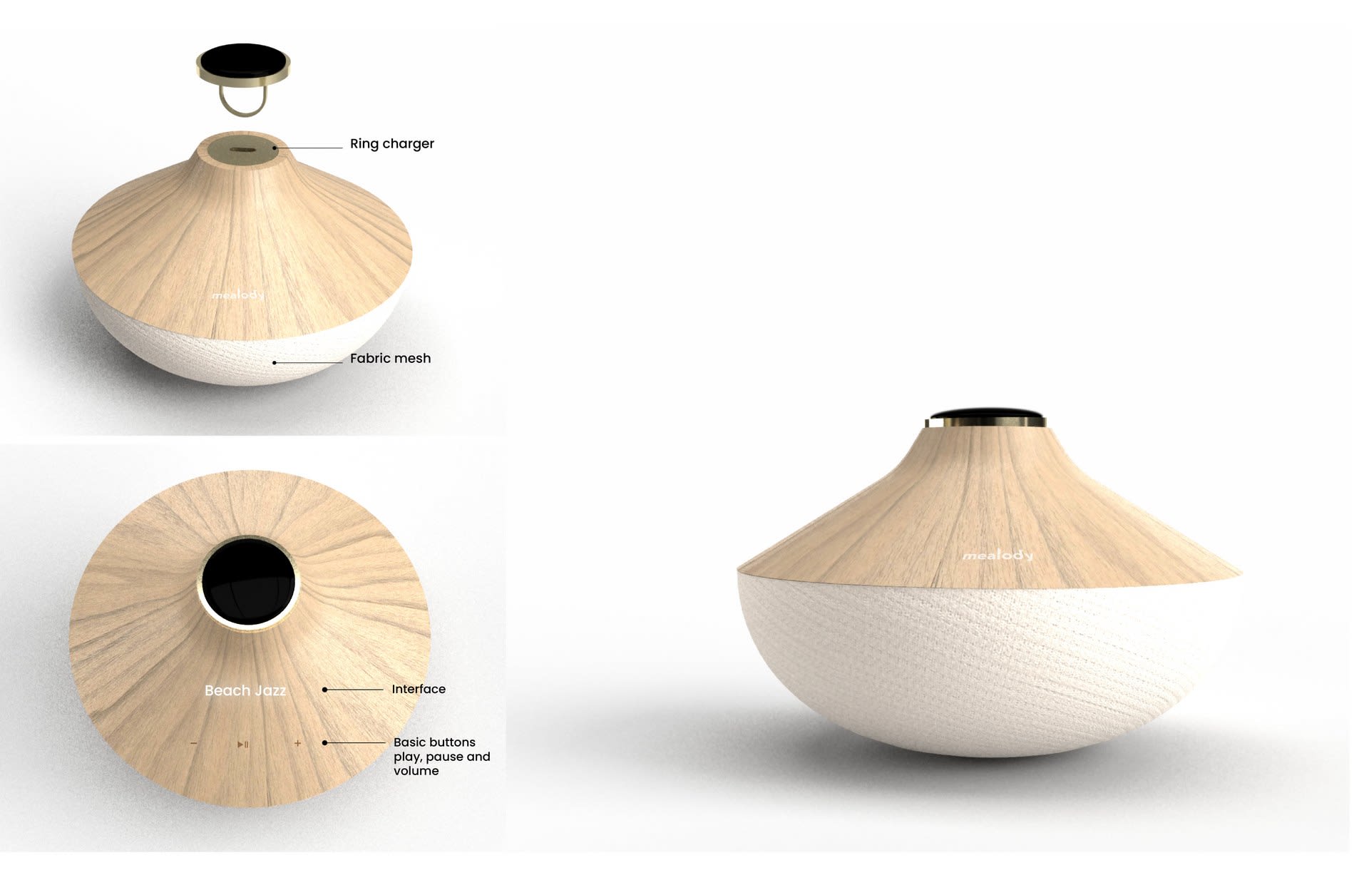 Schematic of Mealody Speaker