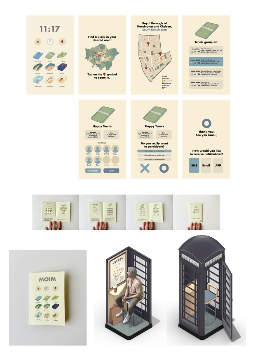 These are the images of our team project which show the explanation of the MOIM system.