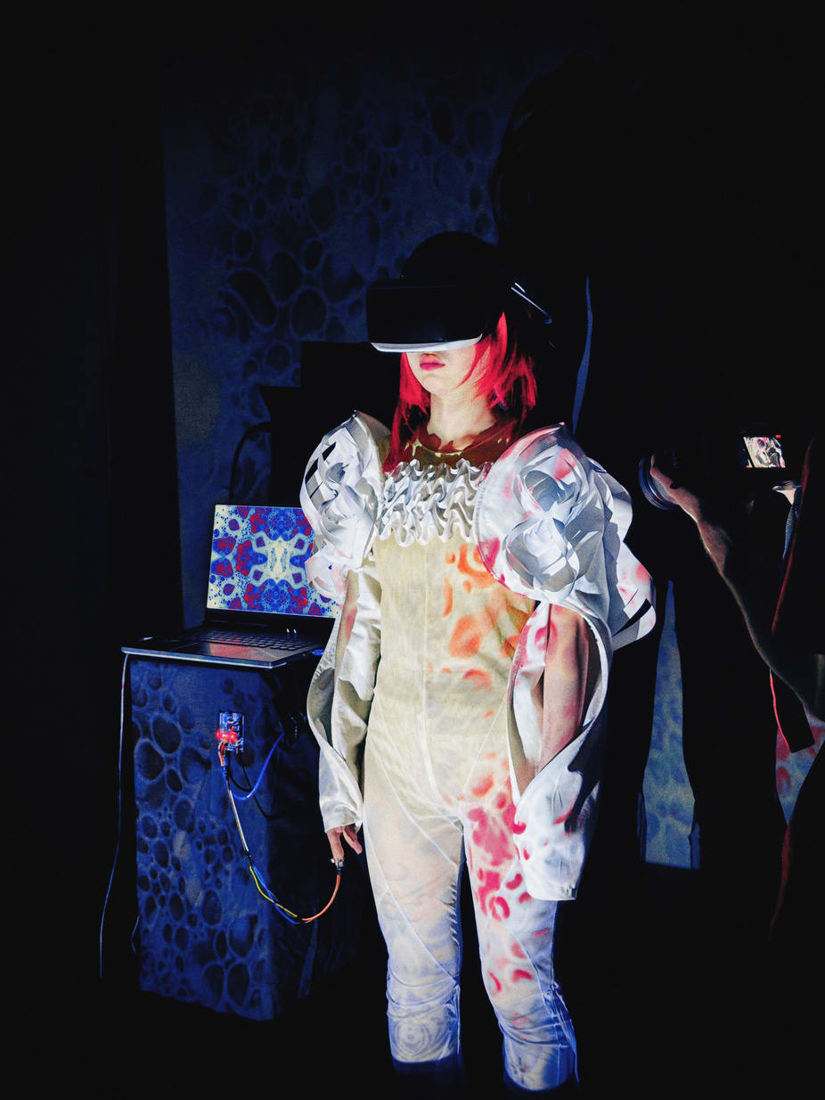 Show-E-Motions merges technology and fashion to create a dynamic exploration of human emotion.