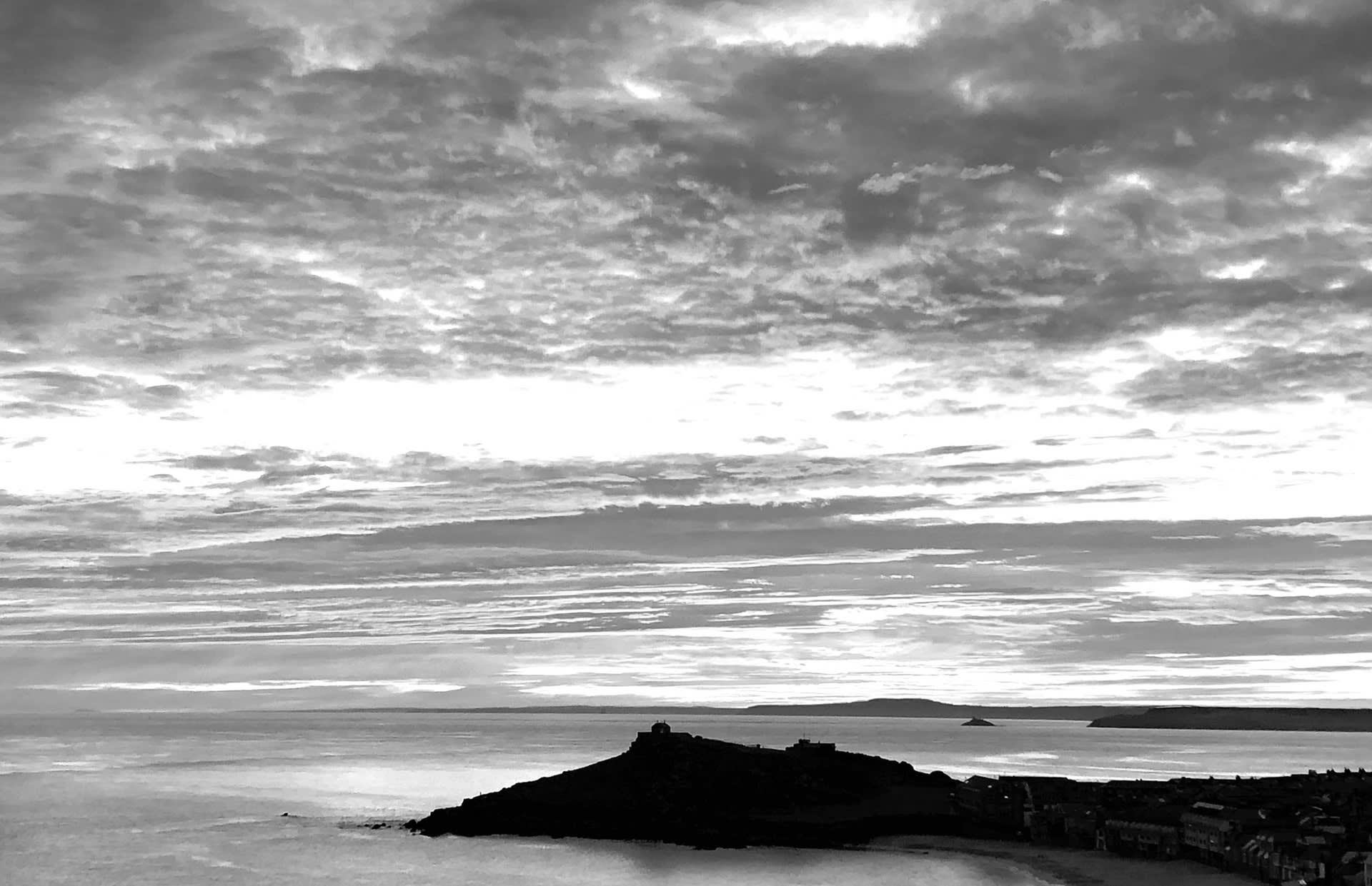 Photographic Image of St Ives Island.