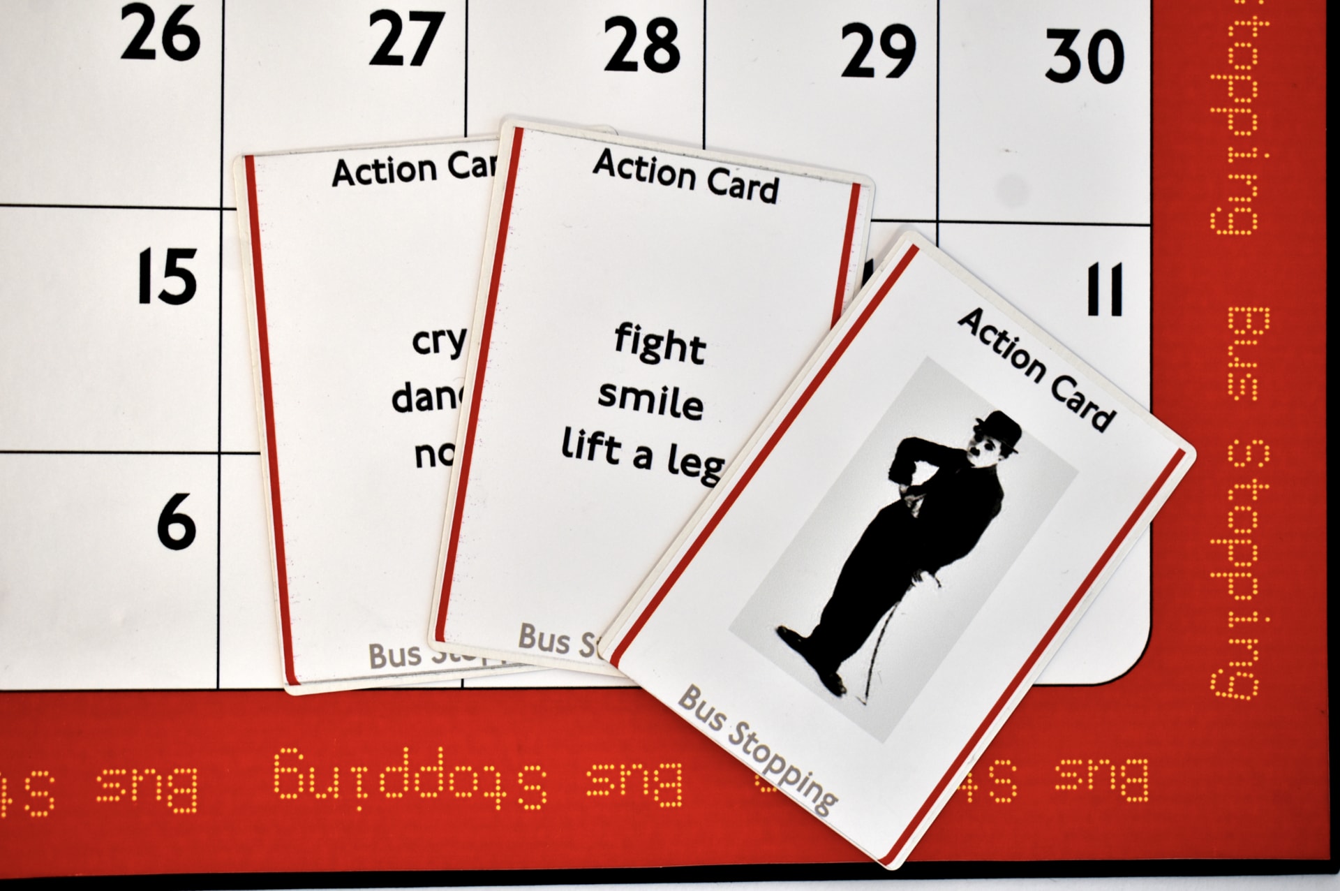 action cards