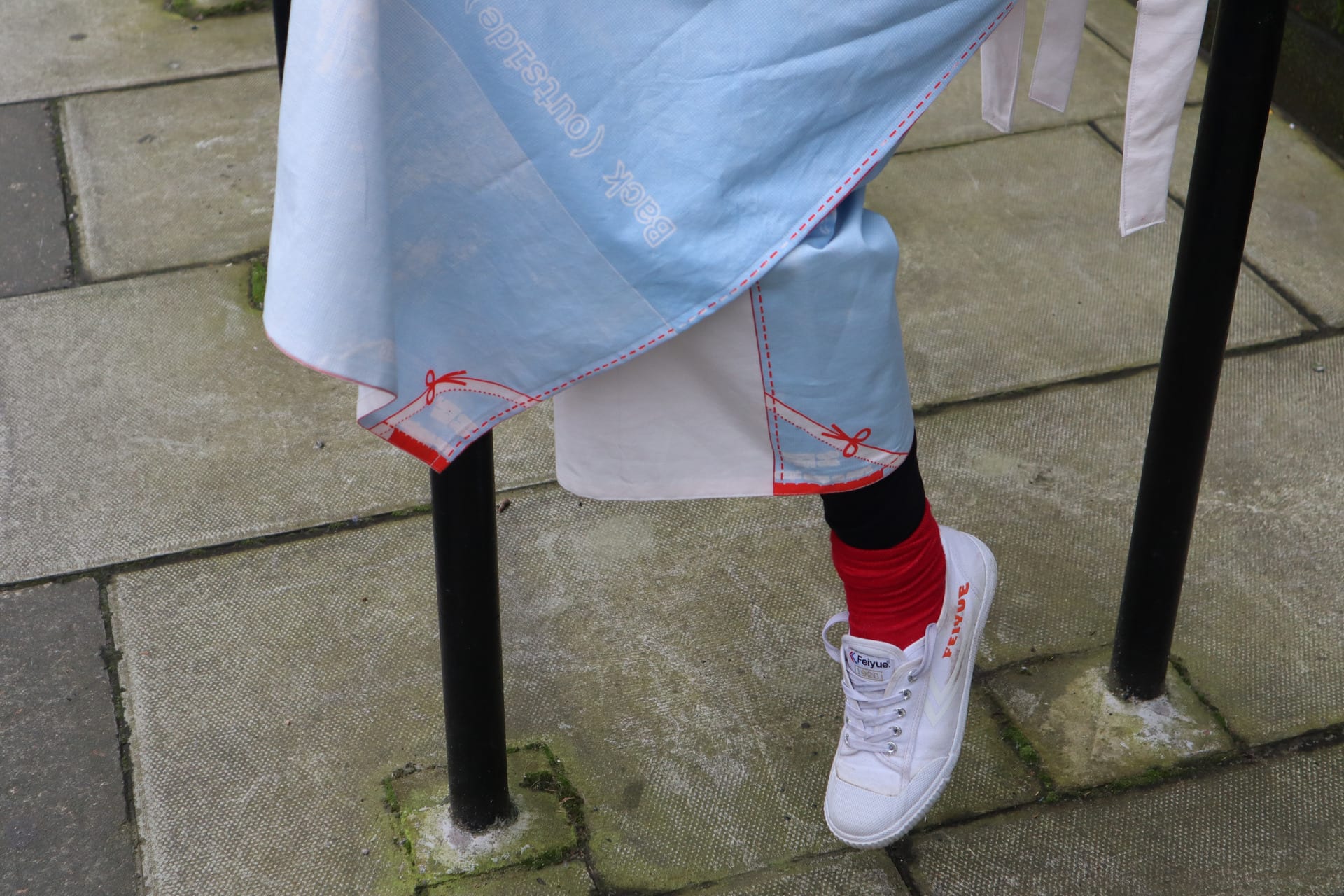 Detail of Wrapped-around Skirt