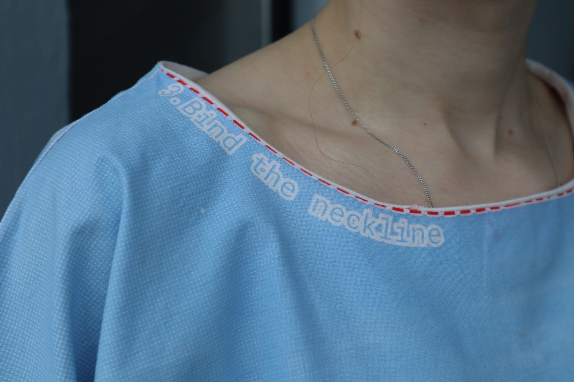 Detail of Re-Sewed Shirt
