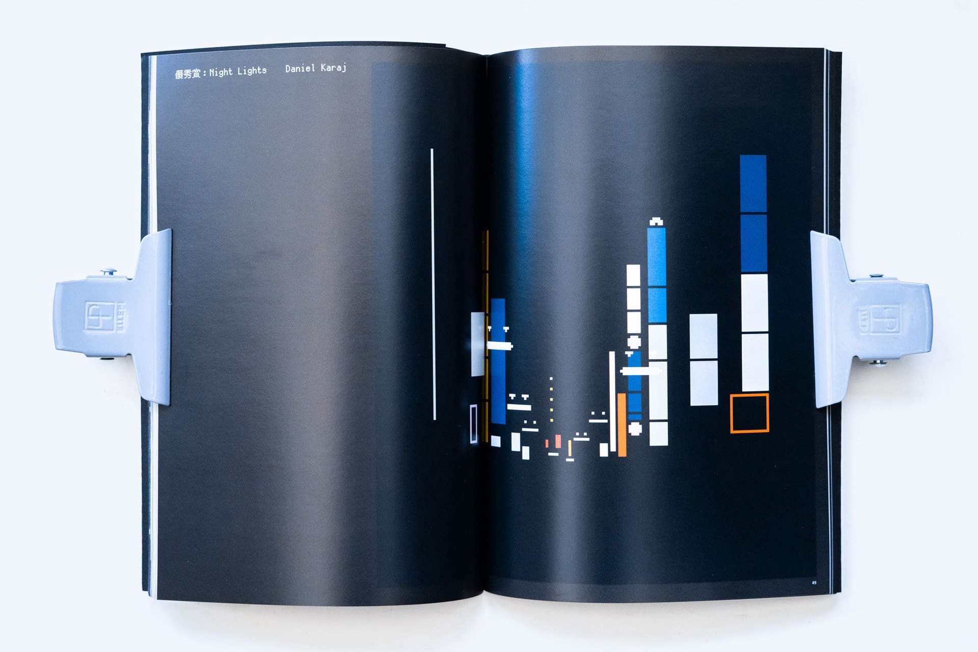 Night Lights was included in a book produced as an accompaniment to the exhibition and competition.