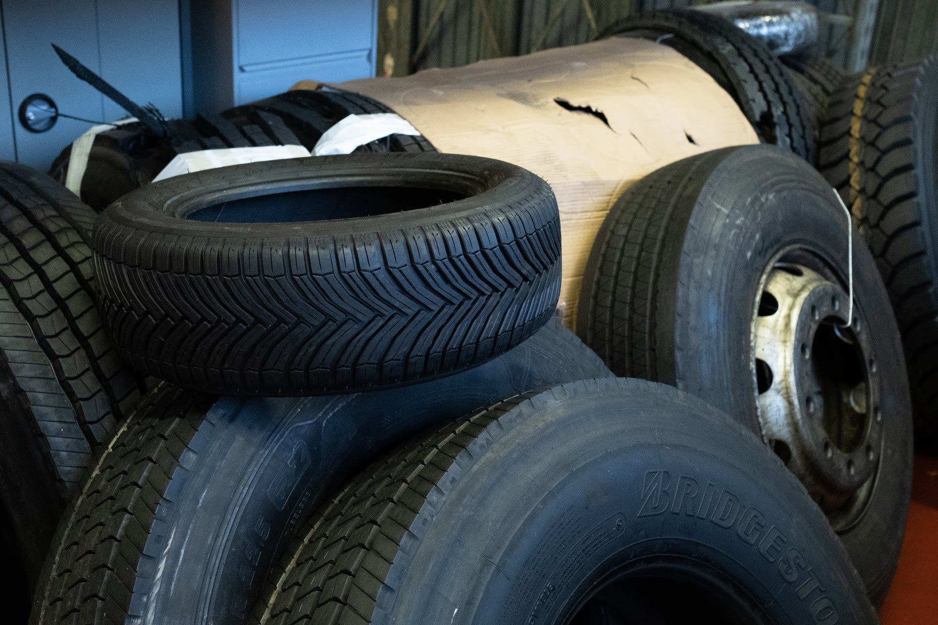 Demand is increasing - over 2.5 billion new tyres are produced each year