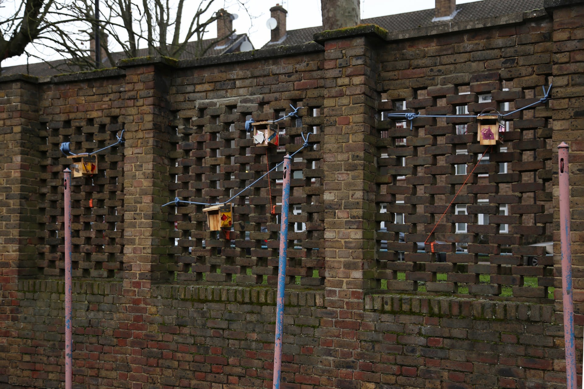 Wall of boxe