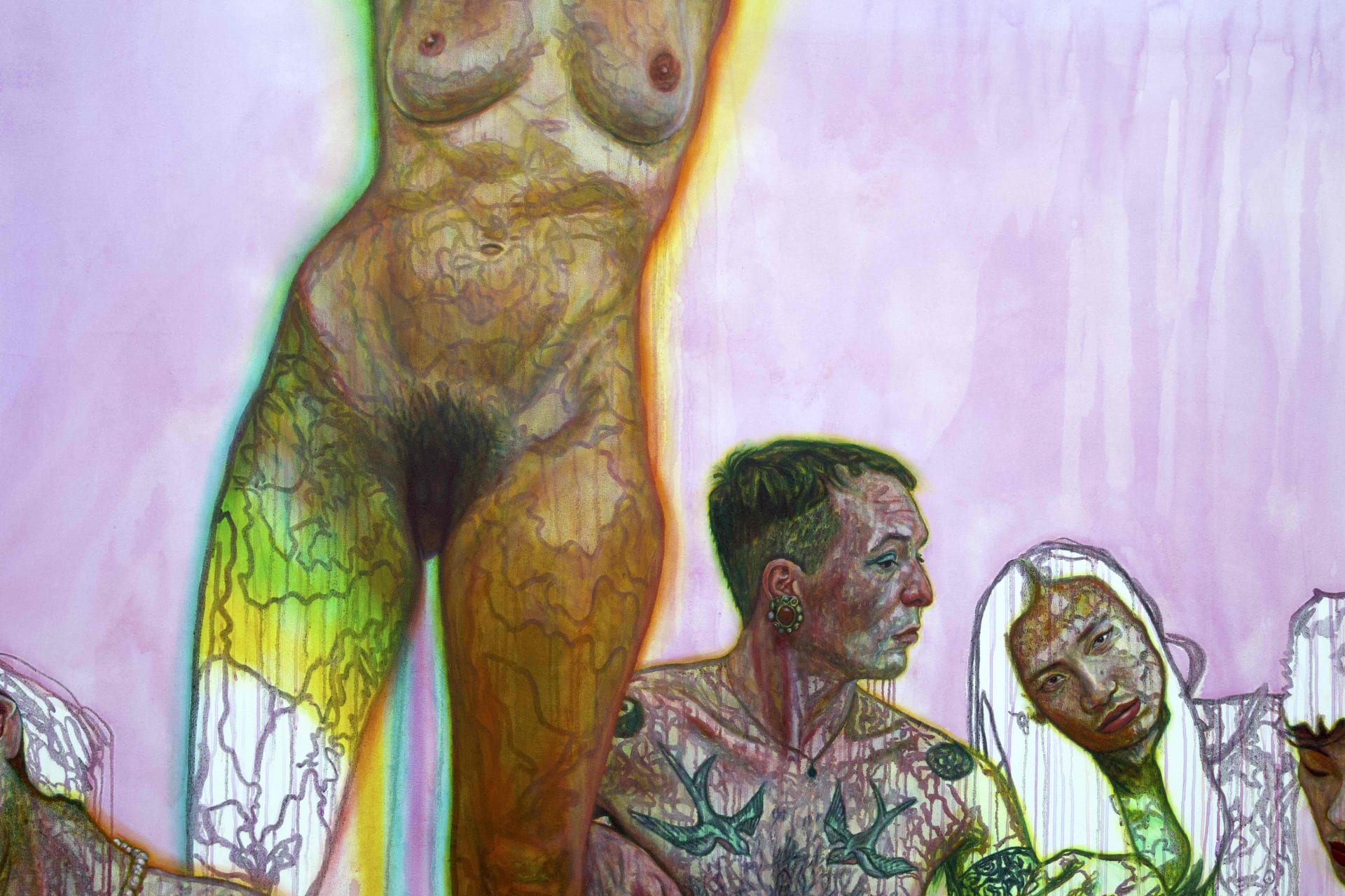 Naked Drag; The Power of The Pose (detail)