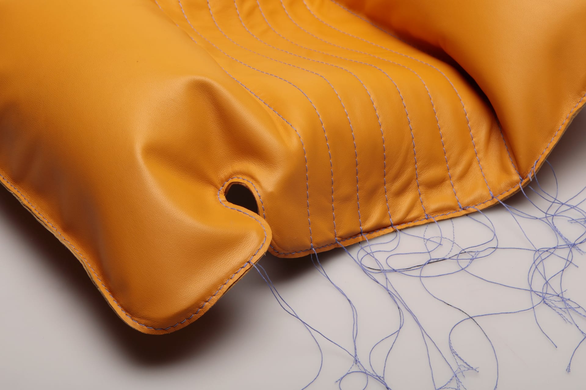 When paired with a material such as metal or leather, the value of the inflatable is elevated.