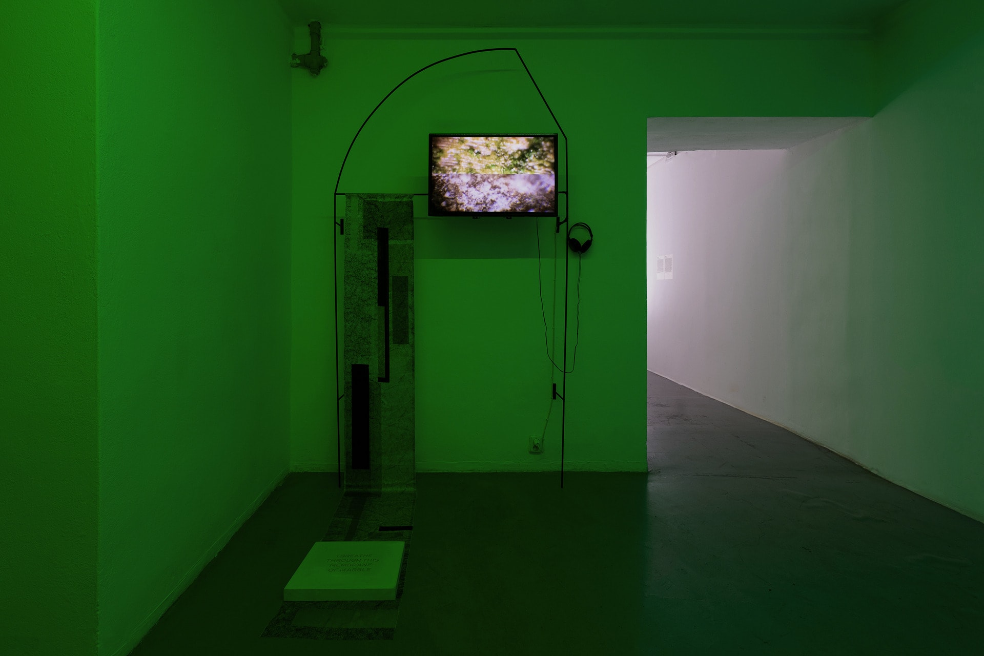 Installation View at Zacheta Project Room