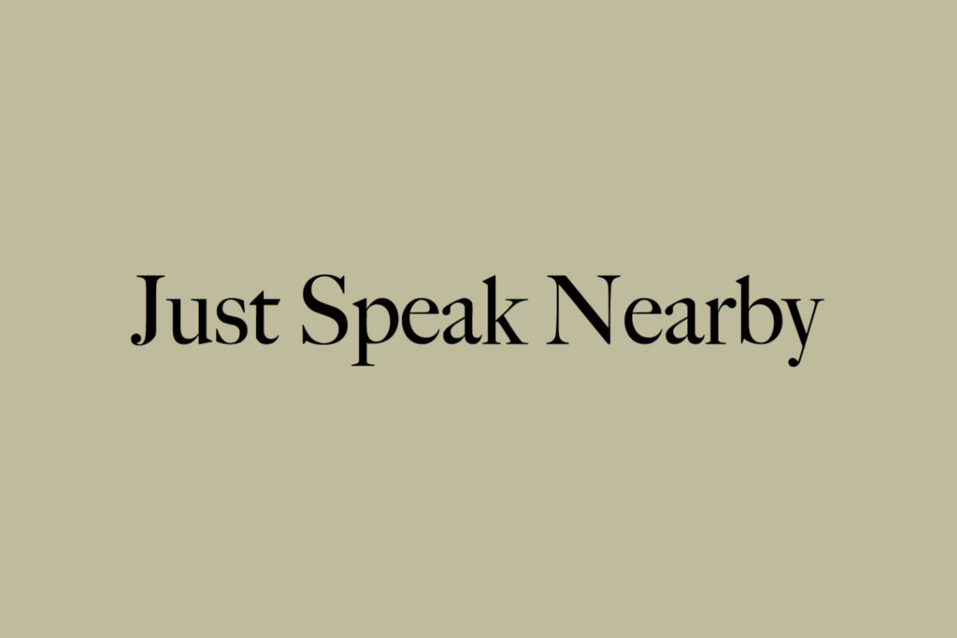 I'm waiting to become Irrelevant, A sound byte, with textual support
