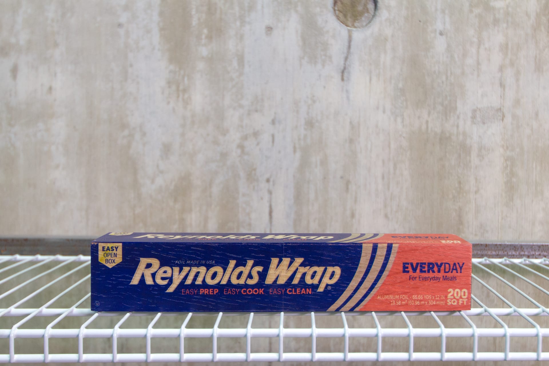 Reynolds Wrap packaging UV printed onto Ash