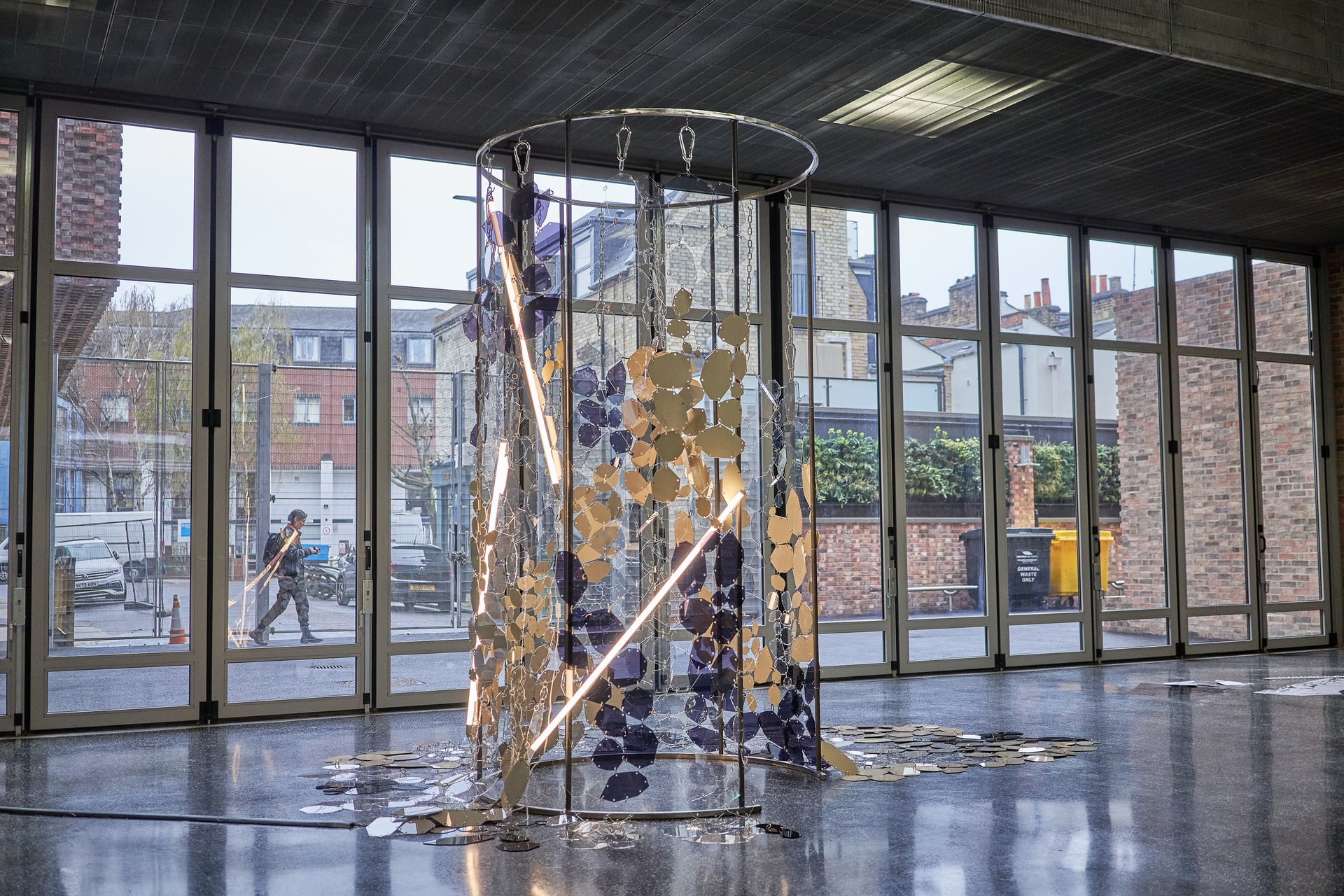 Glass Ceiling installation