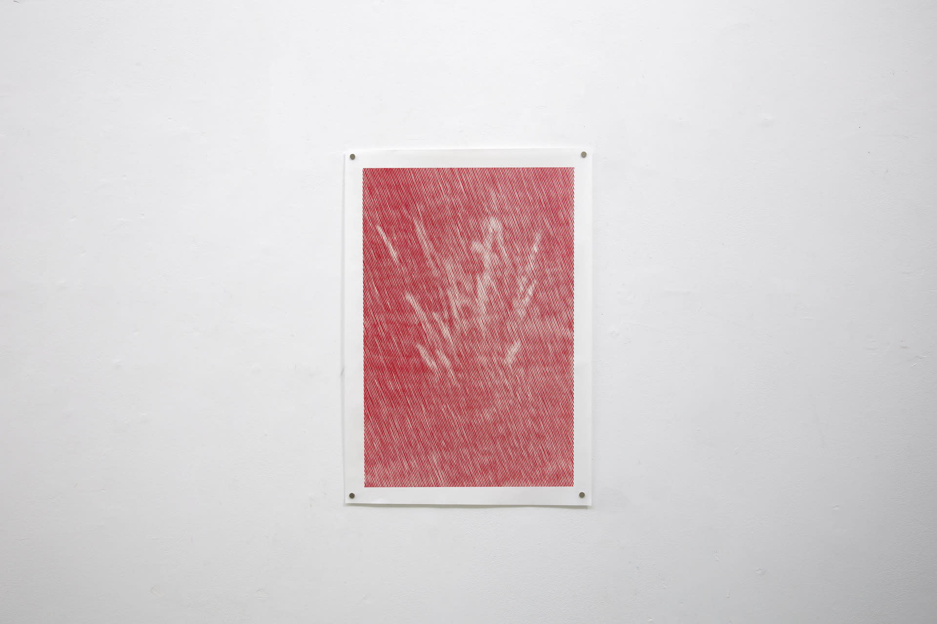  WoodcuHand printing with lithography ink on Chinese Xuan paper, 47cm x 63cm