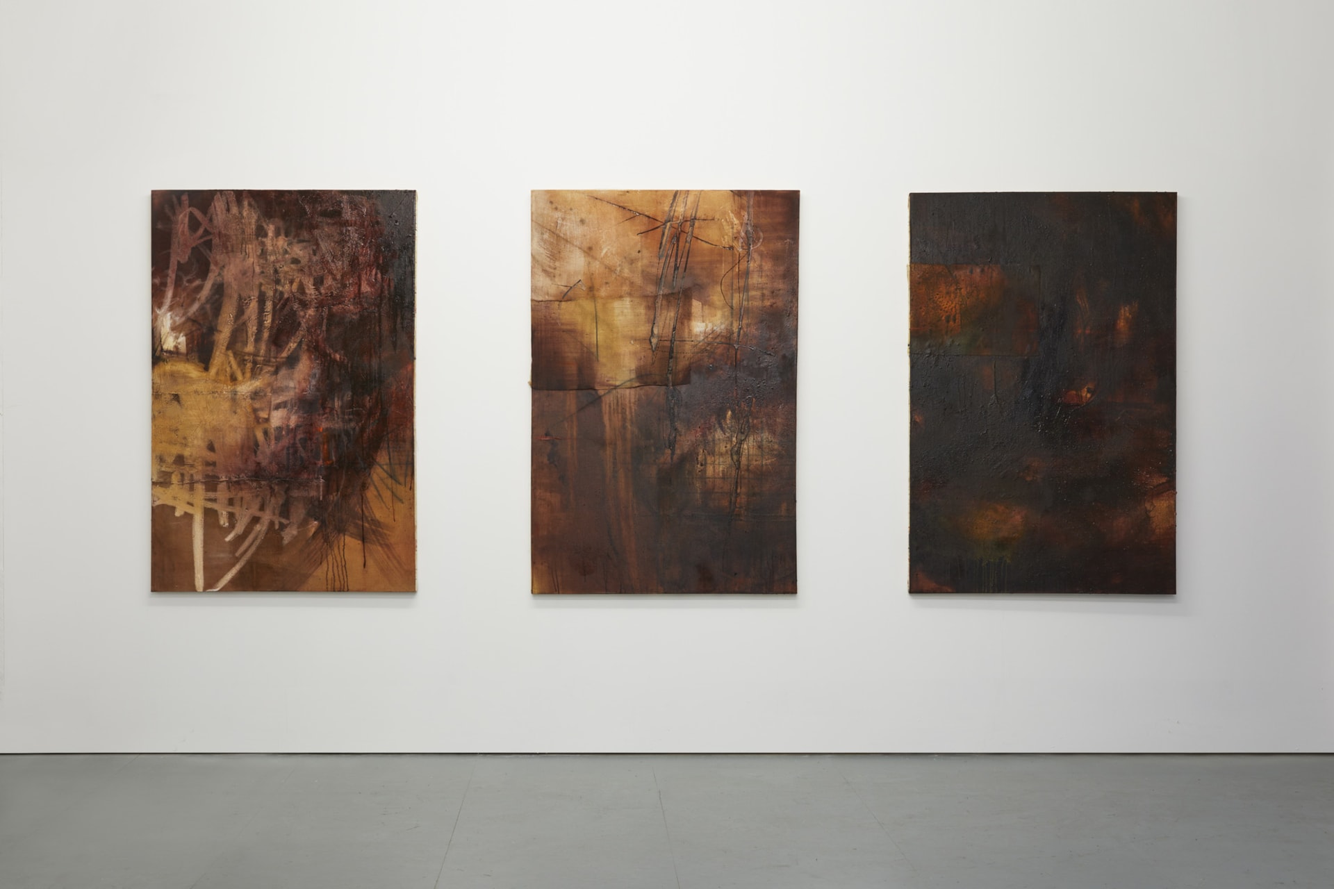 Minh Lan Tran Paintings Triptych 