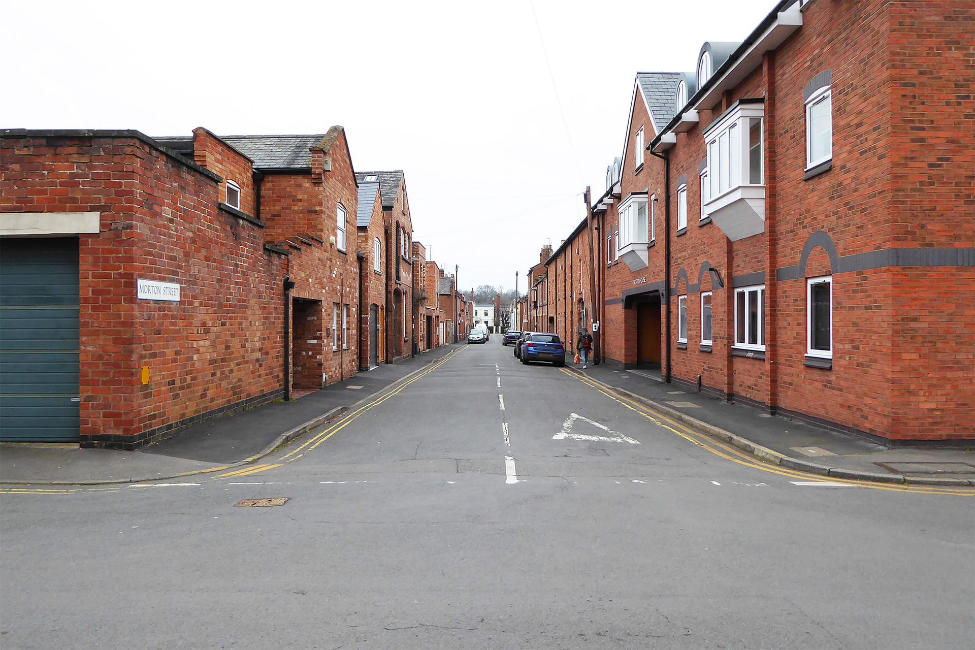 Photograph of West Entrance to Morton Street.