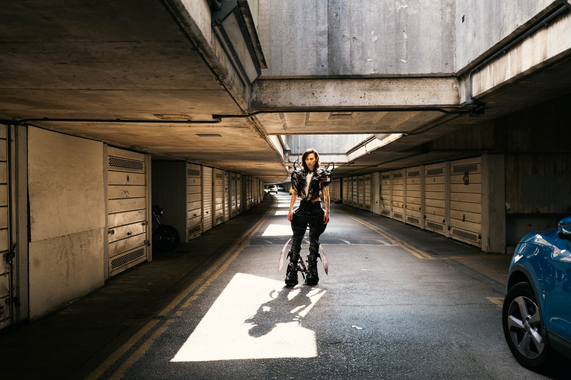 "Light and Shadow", photographed at alexandra palace