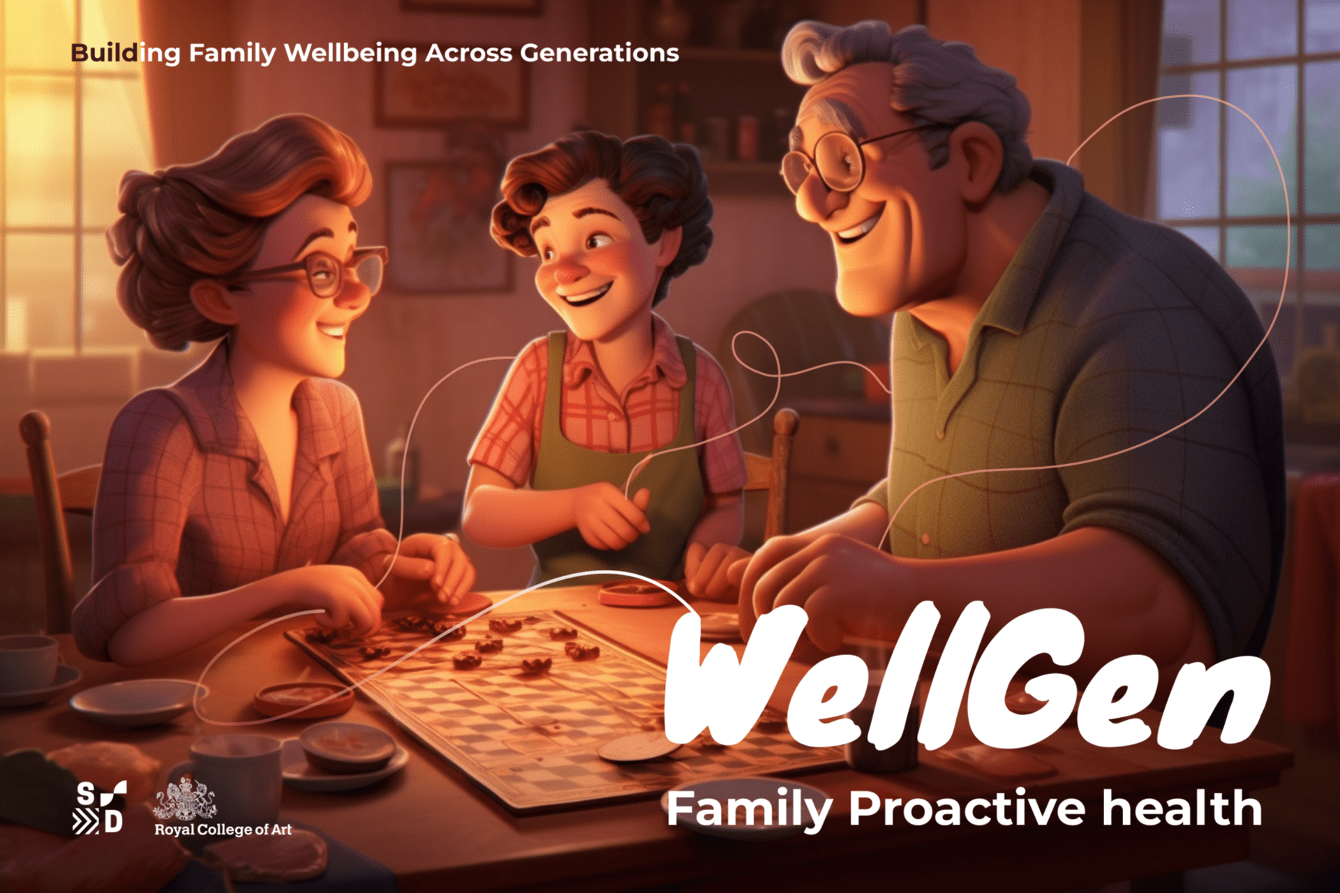 This is a service design project that explores how to build health management support in intergenerational families.