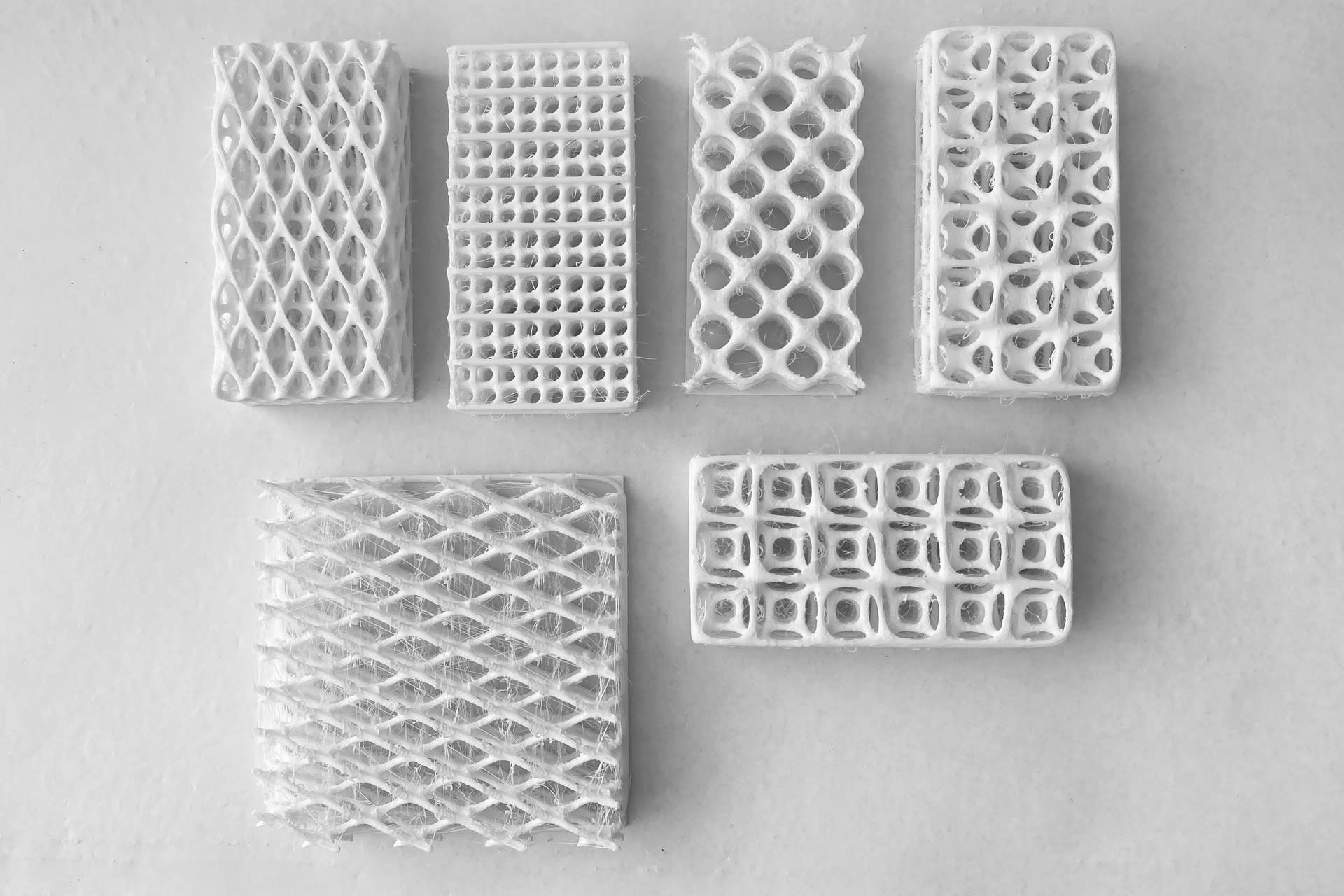 3D printed lattices