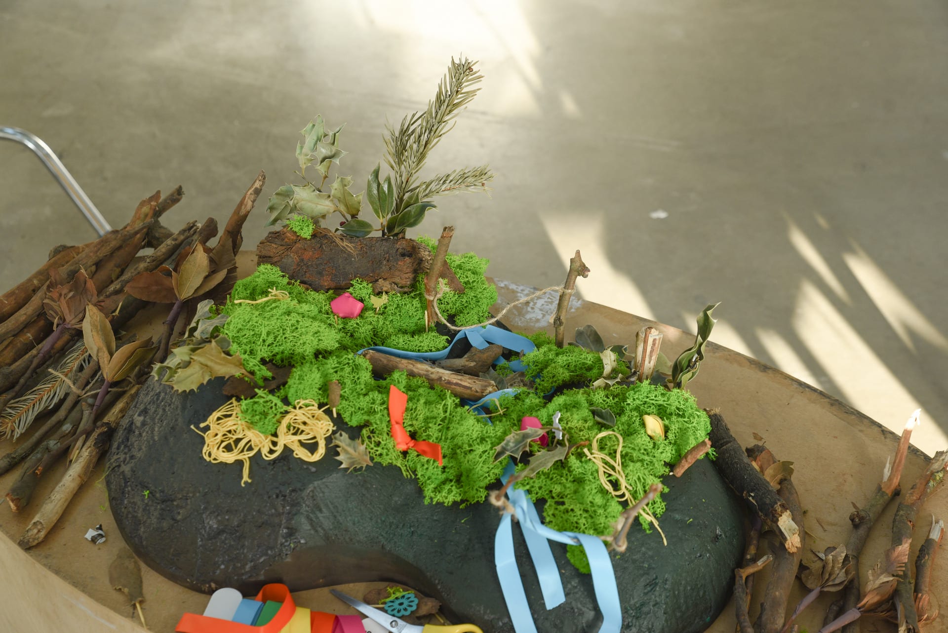 Model with elements added.