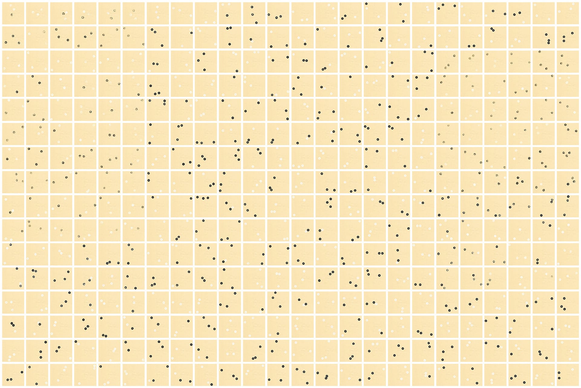 Disorder- 384 trigrams (2022)- Giclée, 320x480cm