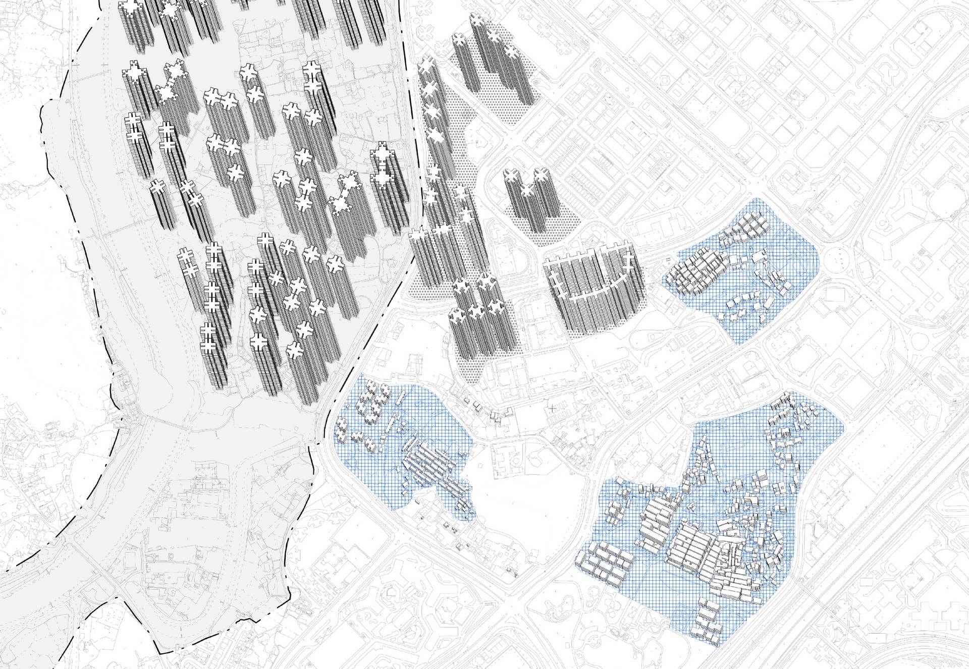 Village type development zones 
