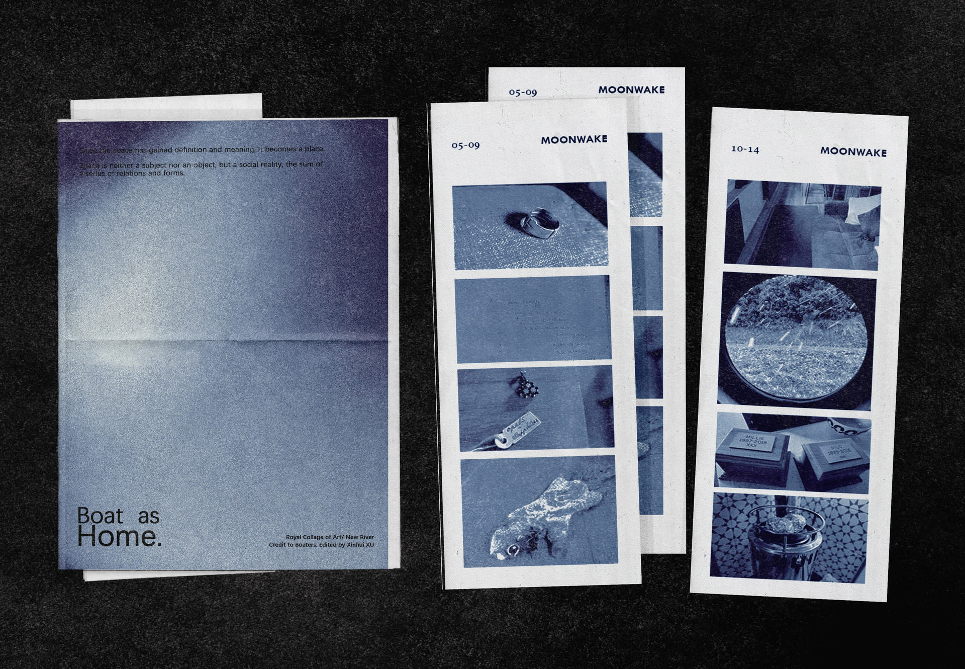 Publication (index of photographs and oral histories), variable size, 4 pages, uncoated paper