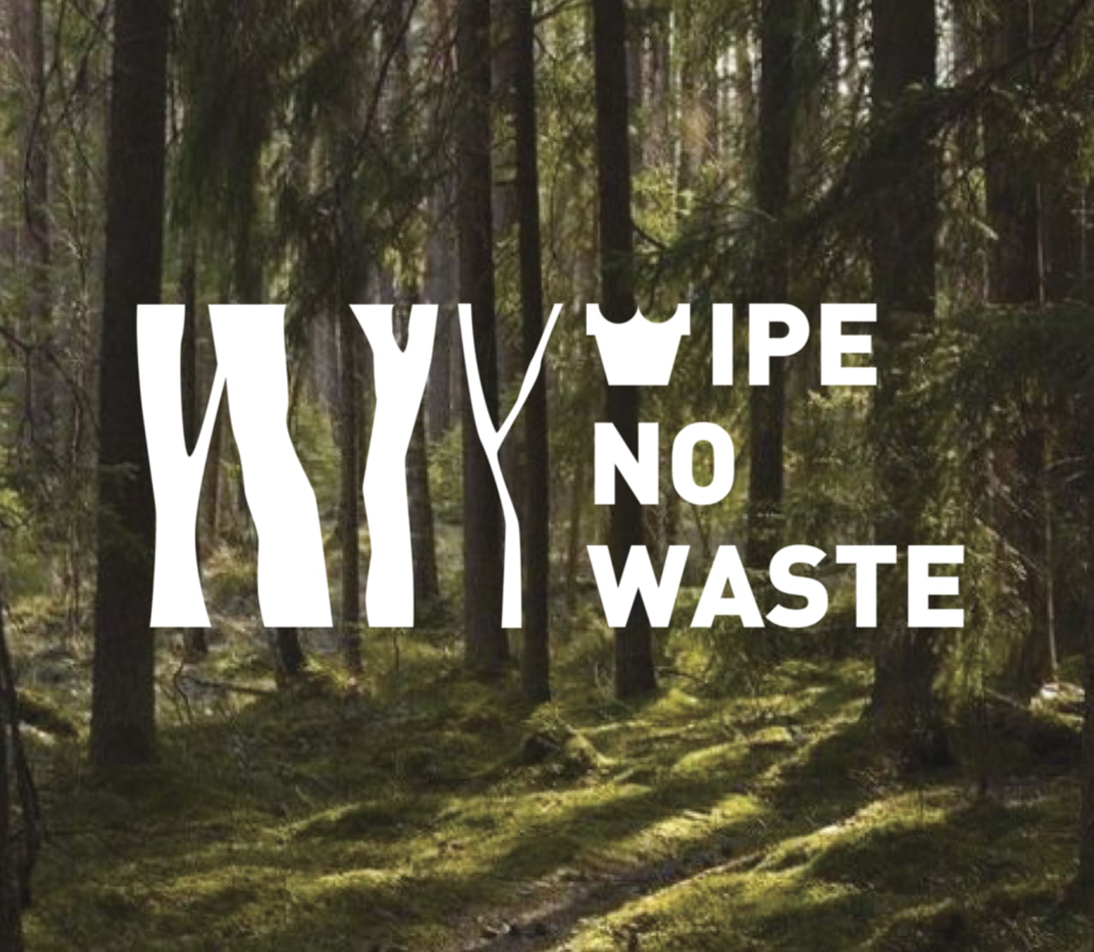 Logo for campaign " Wipe No Waste".