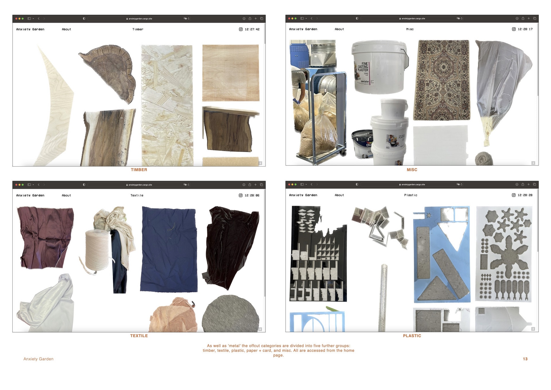 Thumbnails of multiple pages.