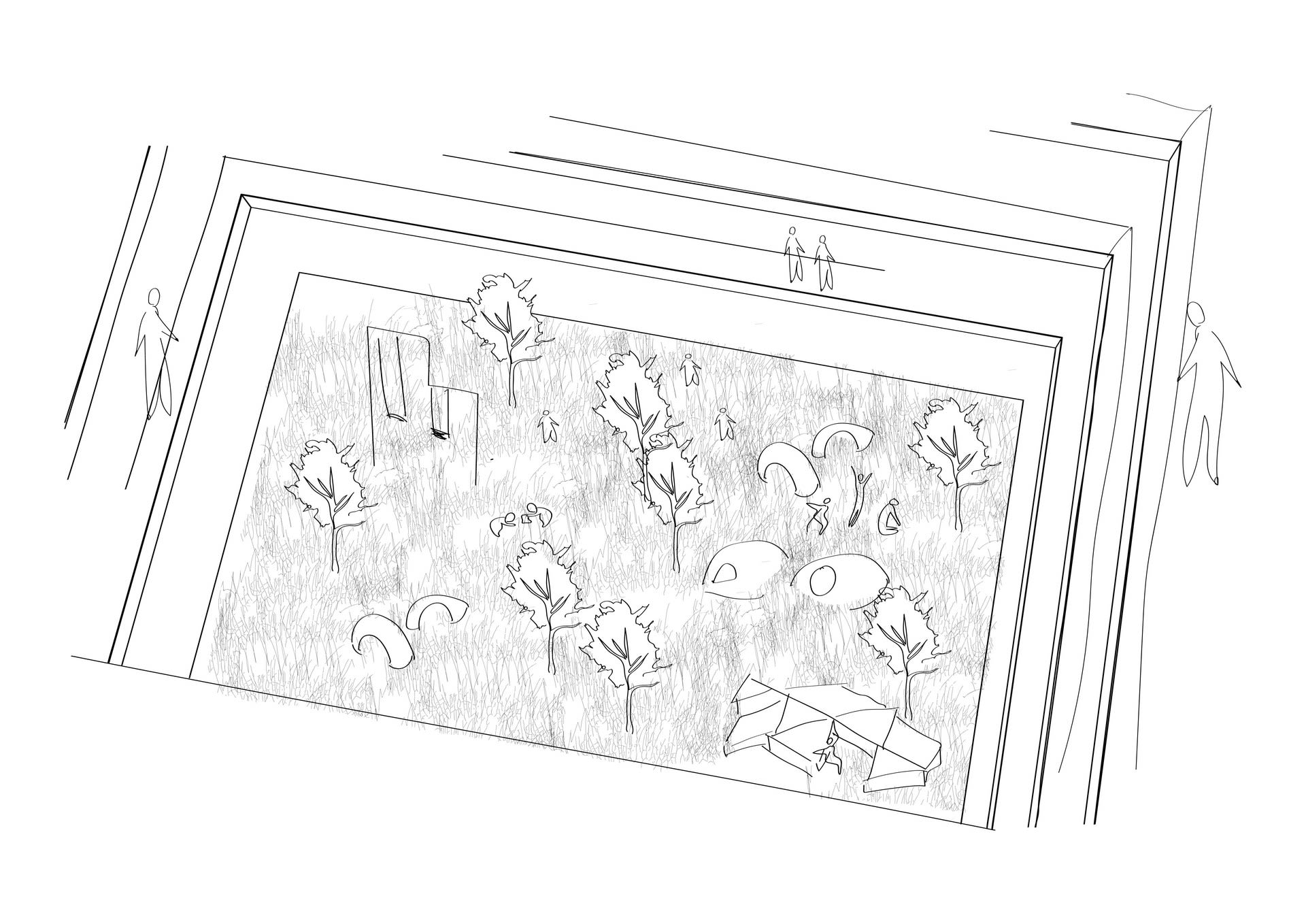 The Childcare Garden | Digital Sketch