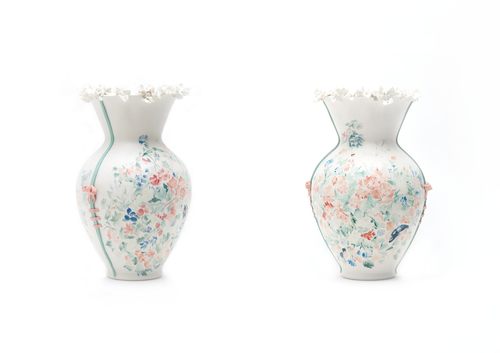 Floral Arcadia Ⅲ  2020  glazed porcelain  24x13cm