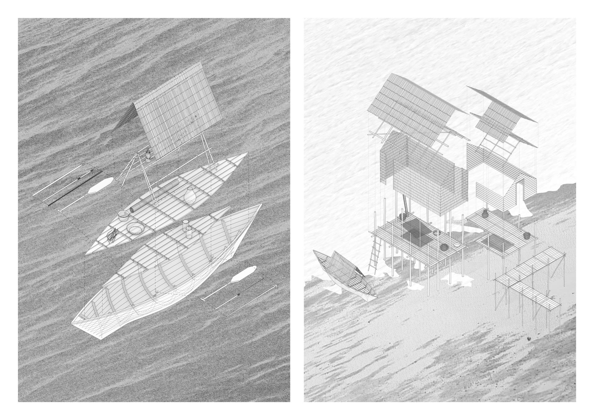 Studies of Indigenous Archetypes: Sampan Kajang and Rumah