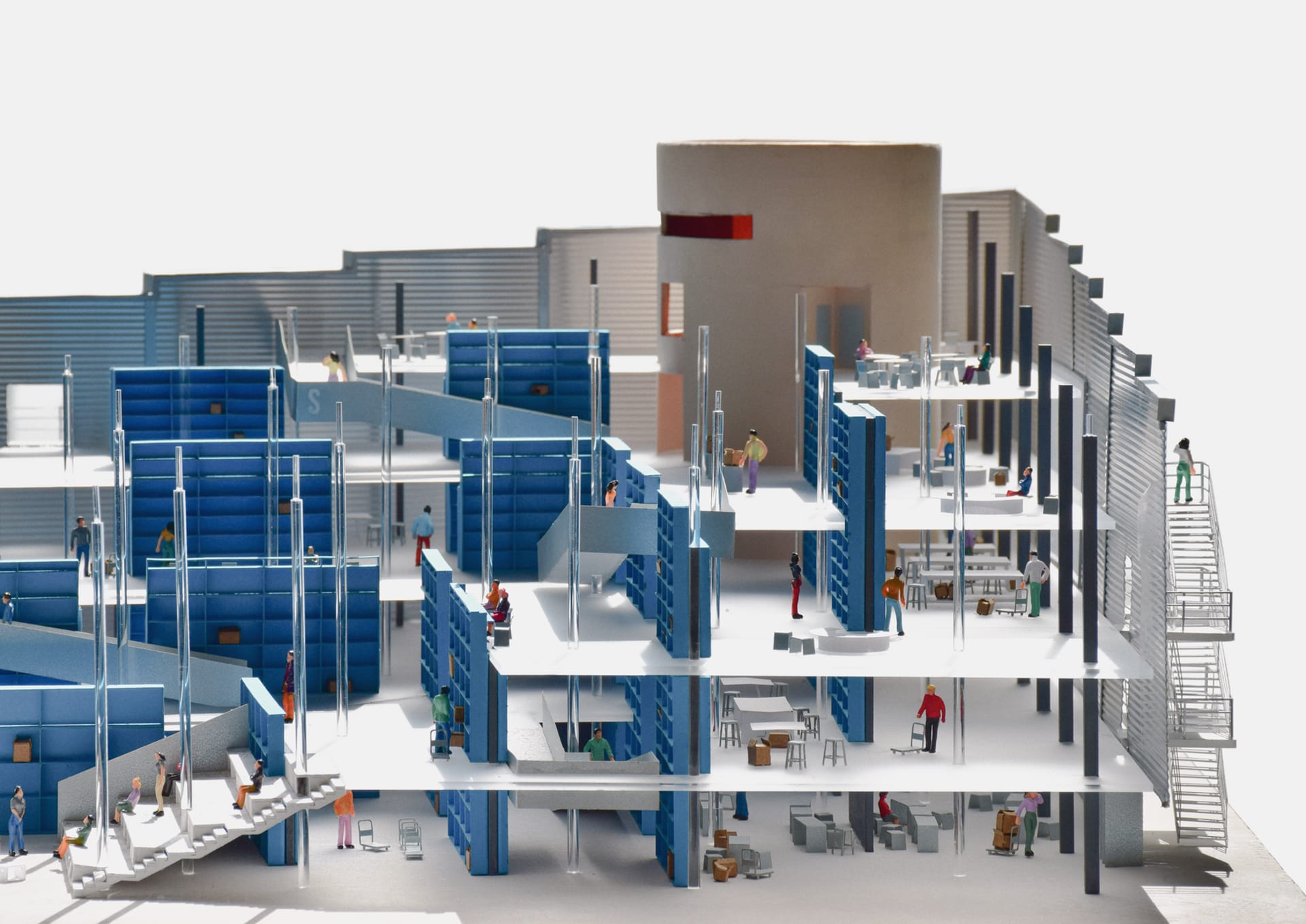 1-75 Model of the Re-fulfilment Centre