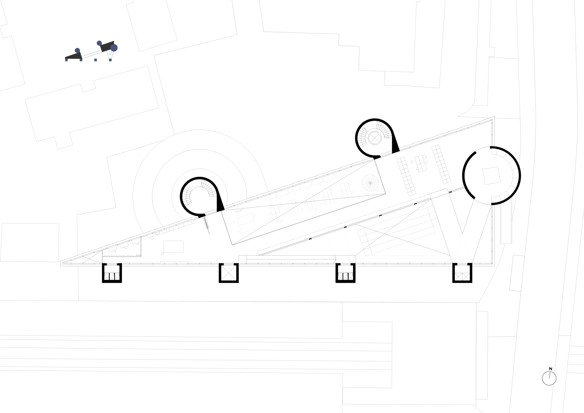 Becontree Services Level 2 Plan 1:250