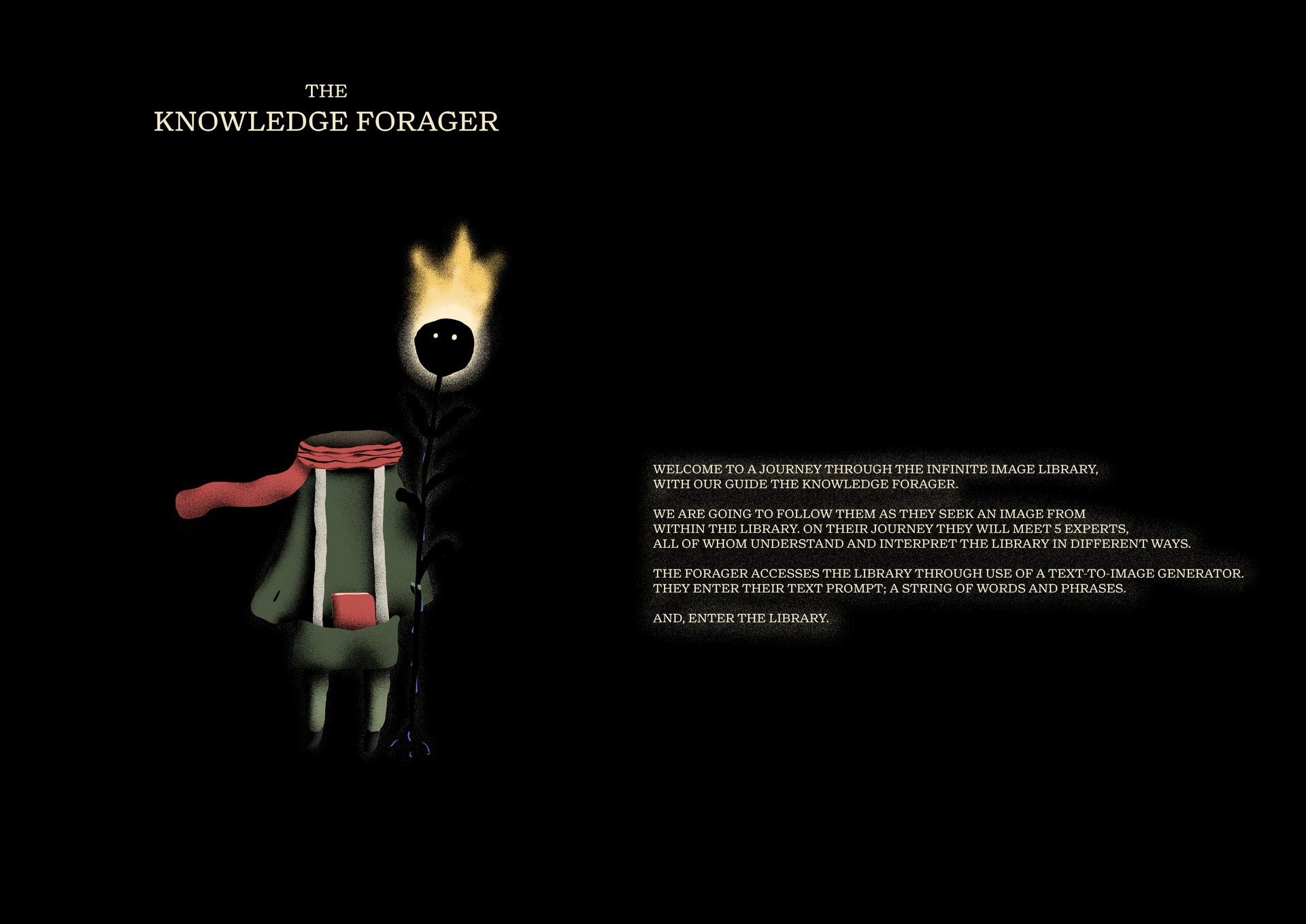 Portrait of  the Knowledge Forager