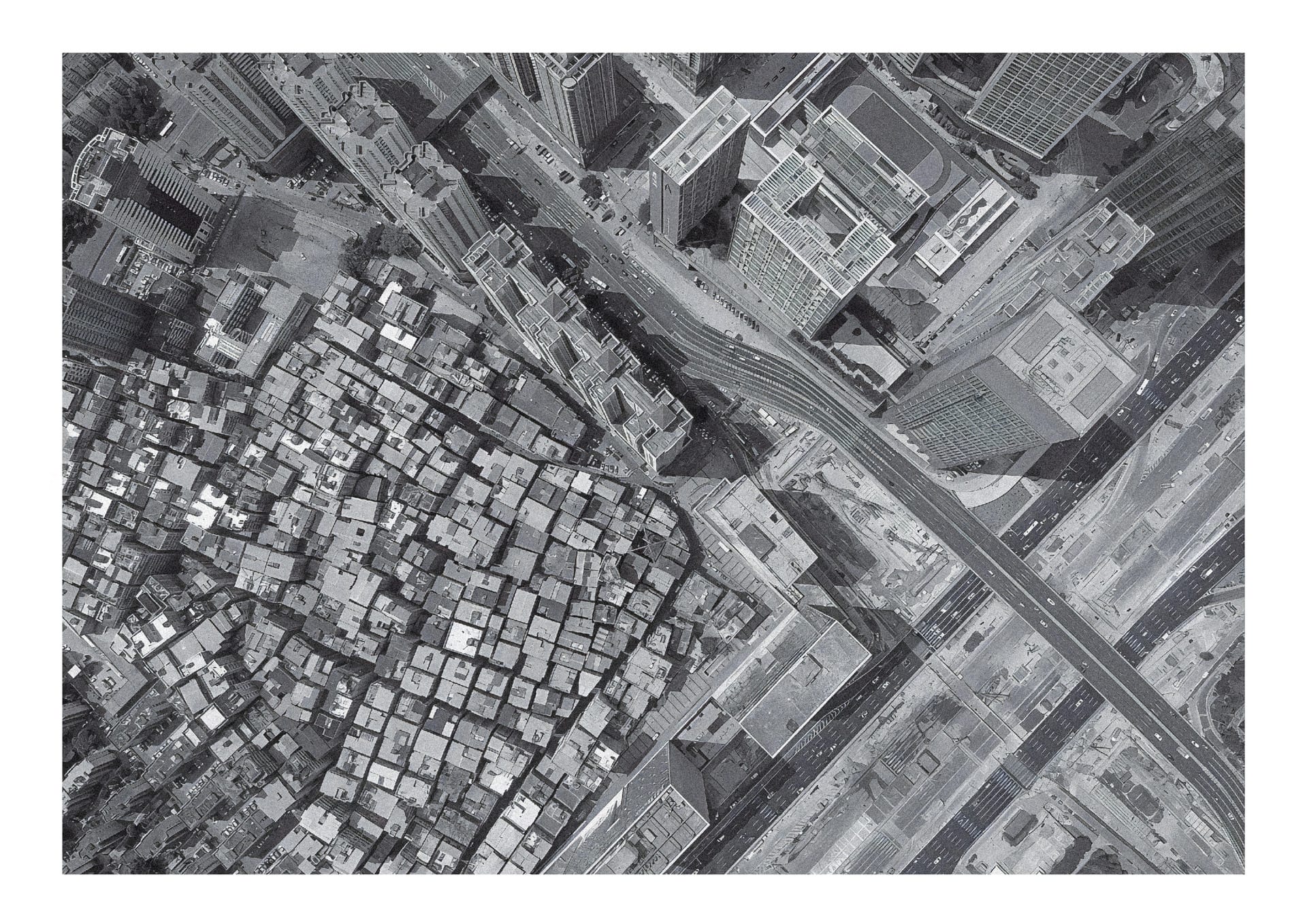 Aerial view photography of Gangxia Village