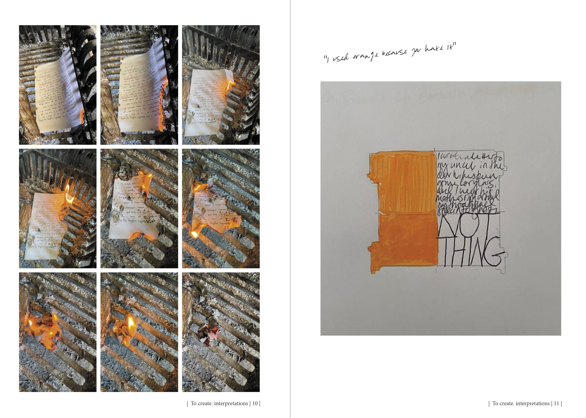 To create. interpretations, media item 4