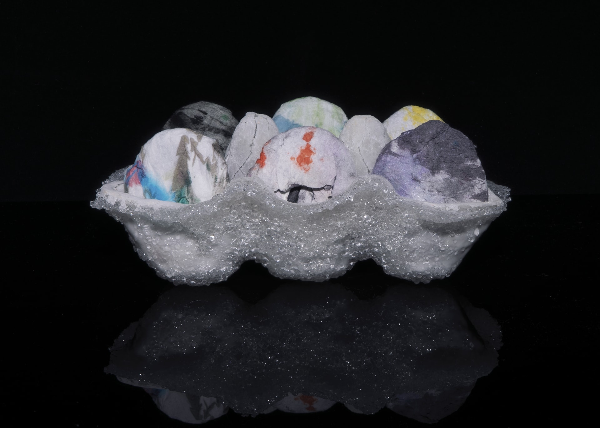 Frozen Shards II, Pate de Verre