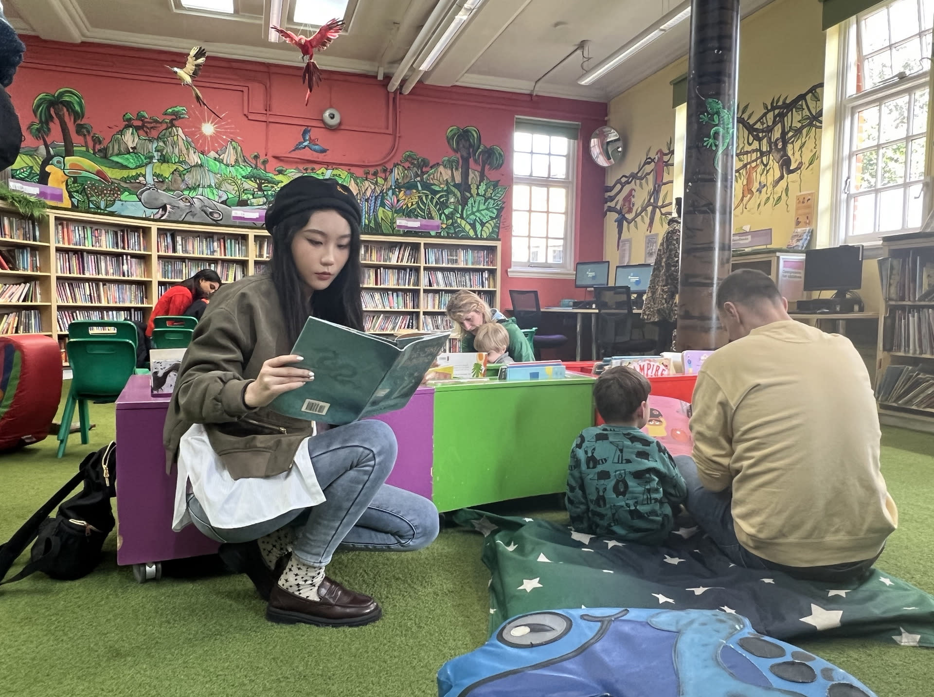 research in children's library 