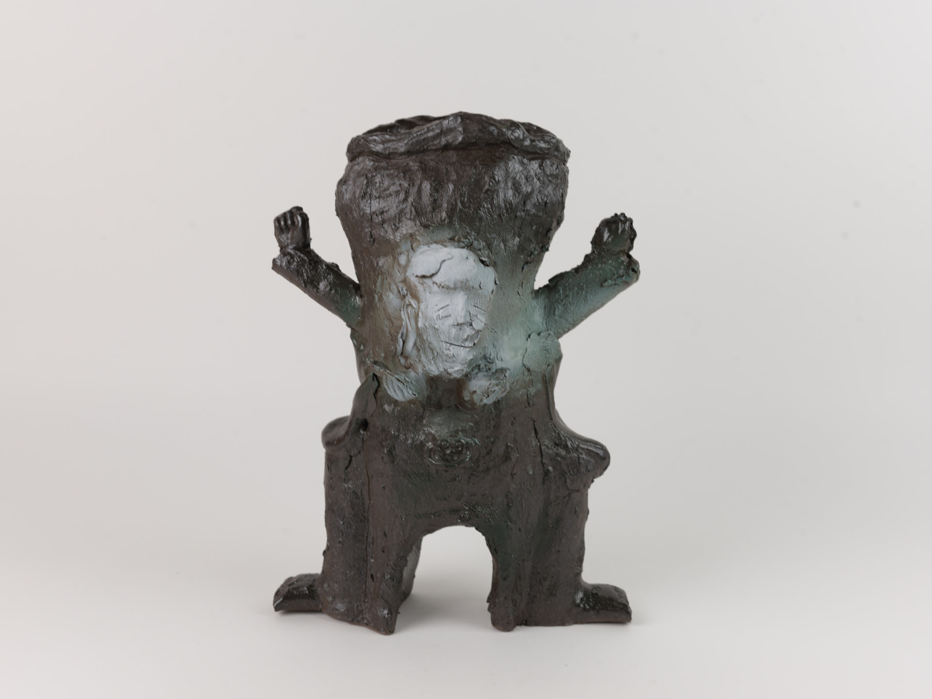 A man-like frog