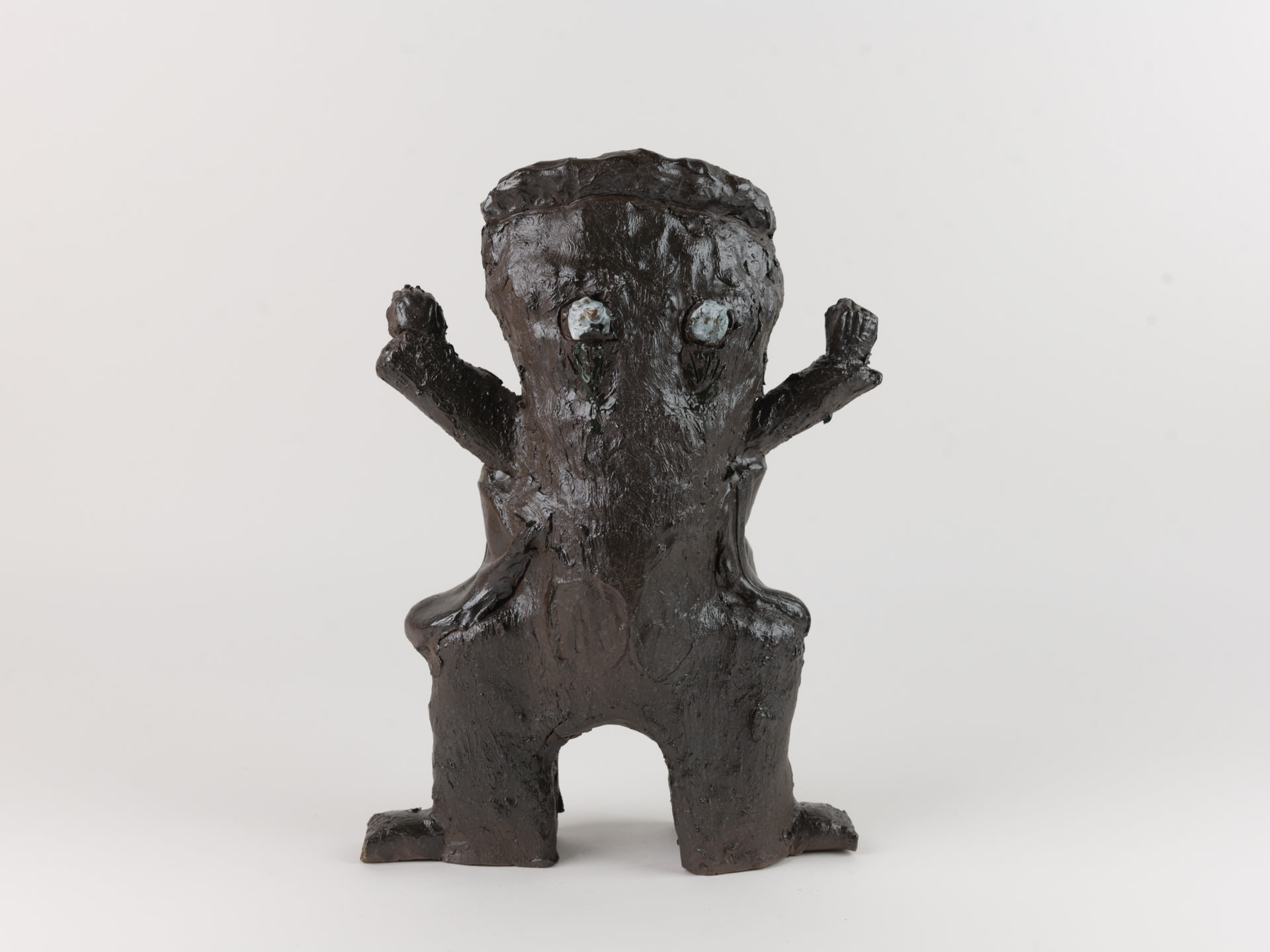 A man-like frog