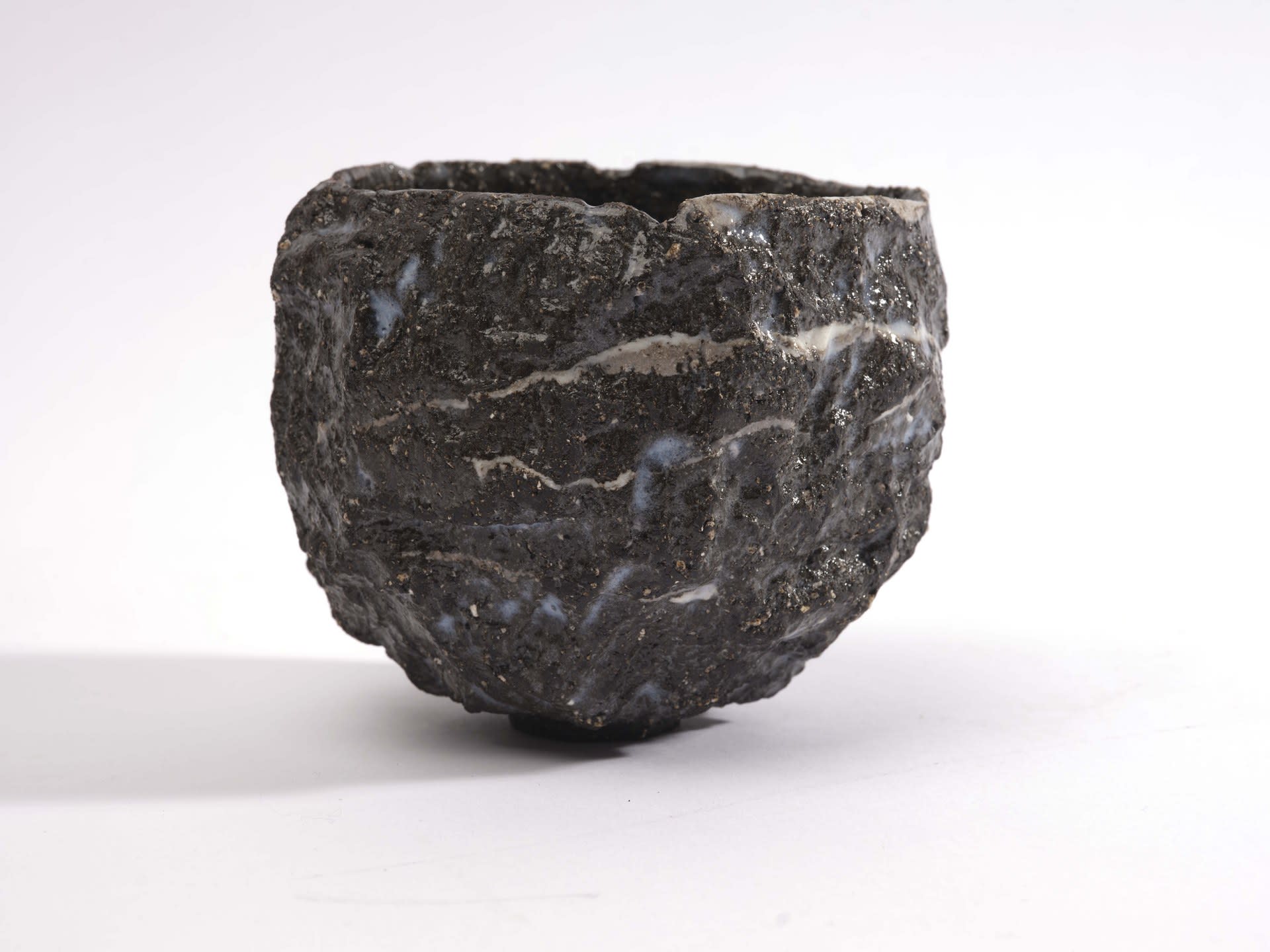 ‘Layered rock’ tea bowl, 2021