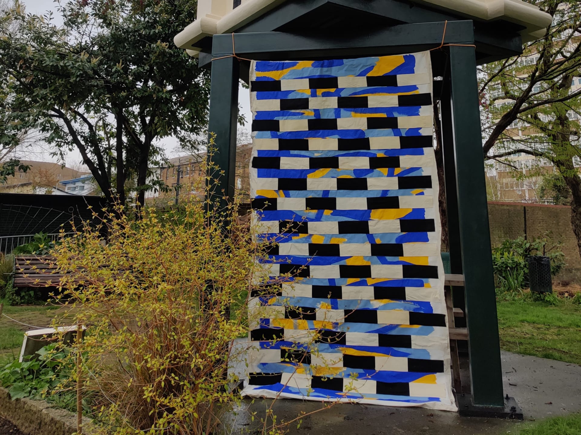 Weaving Springtime, Hoxton Community Garden, media item 3