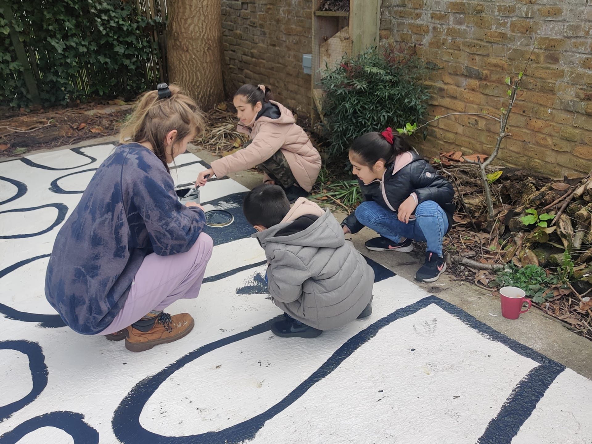 Weaving Springtime, Hoxton Community Garden, media item 1