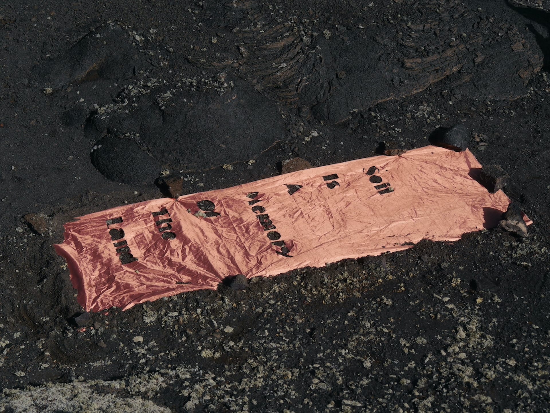 Image of copper fabric in Volcanic Landscape